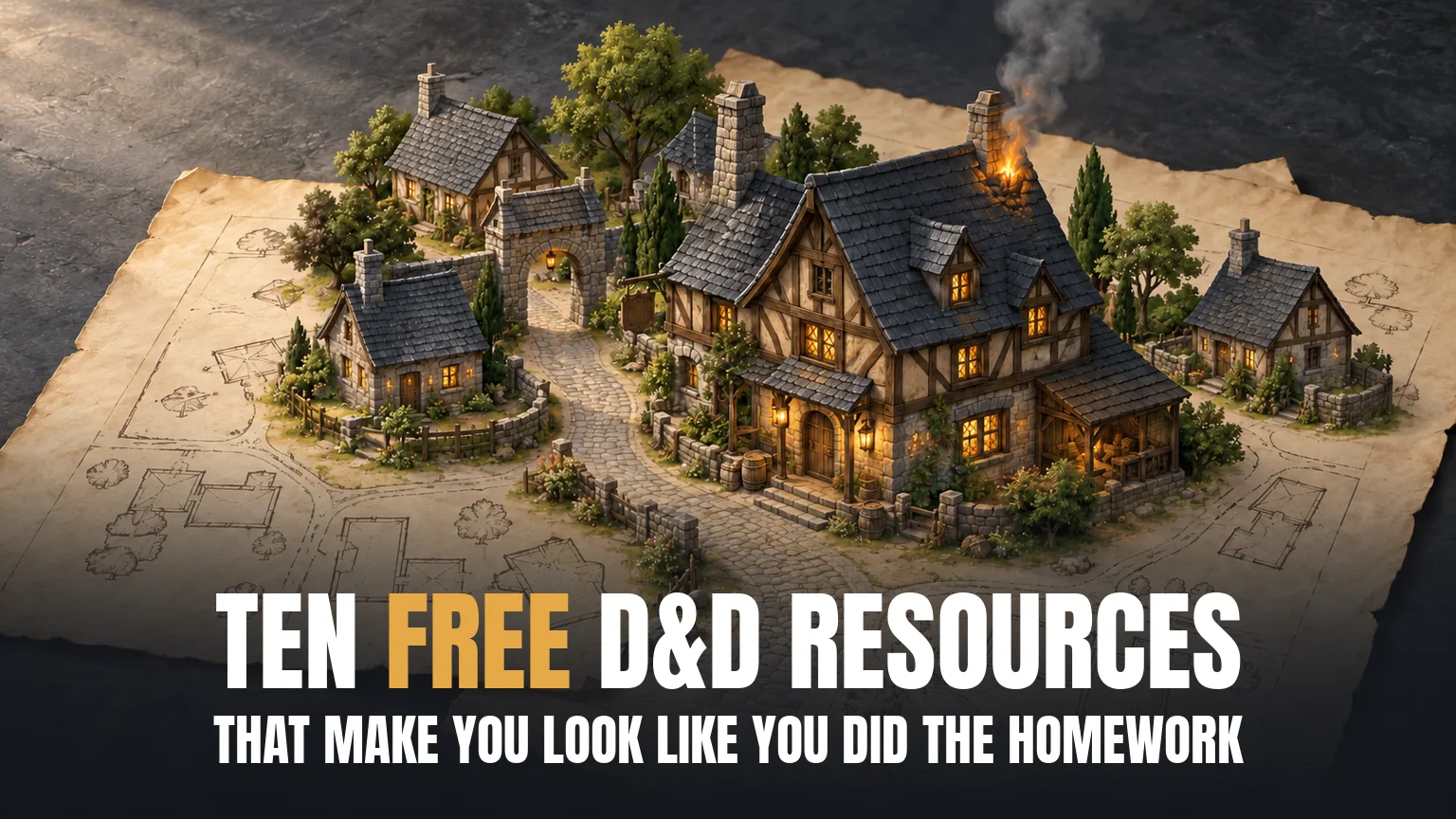 Ten Free D&D Resources That Make You Look Like You Did the Homework